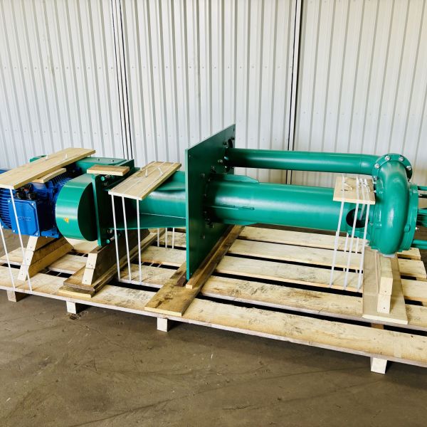 HEPU-V 150-380-150 mit Feststoffaufrührer